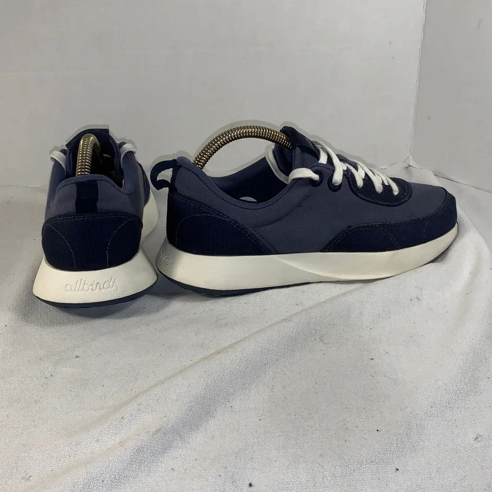 Allbirds Men's ‘Courier’ Navy/White Low-Top Sneakers